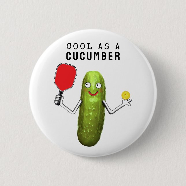 Chapa Redonda De 5 Cm pickleball collectible (Anverso)