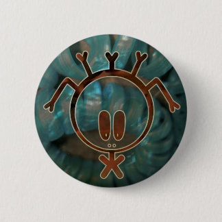 Chapa Redonda De 5 Cm Picto rasta