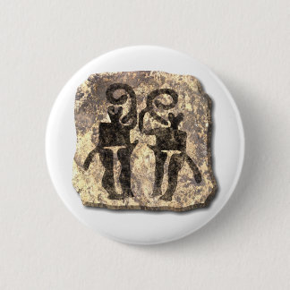Chapa Redonda De 5 Cm Piedra musical