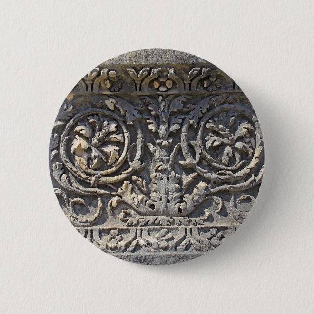 Chapa Redonda De 5 Cm piedra romana (Anverso)