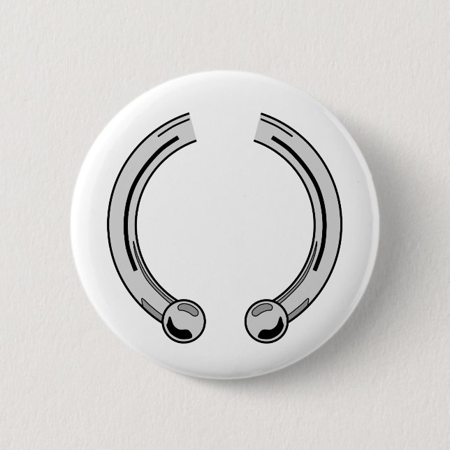 Chapa Redonda De 5 Cm Pieza de plata falsa (Anverso)