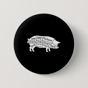 Chapa Redonda De 5 Cm Pig Parts Filipino Food Bbq Pinoy Adobo Funny Porc