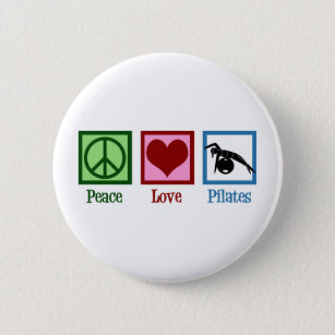 Chapa Redonda De 5 Cm Pilatos de amor por la paz