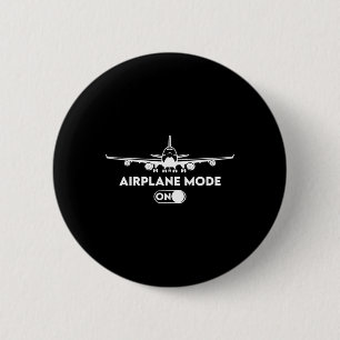 Chapa Redonda De 5 Cm Piloto C172 regalo de vuelo modo avión