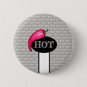 Chapa Redonda De 5 Cm Pimienta de chile