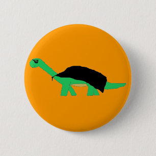Chapa Redonda De 5 Cm Pin Apatosaurus máscaras