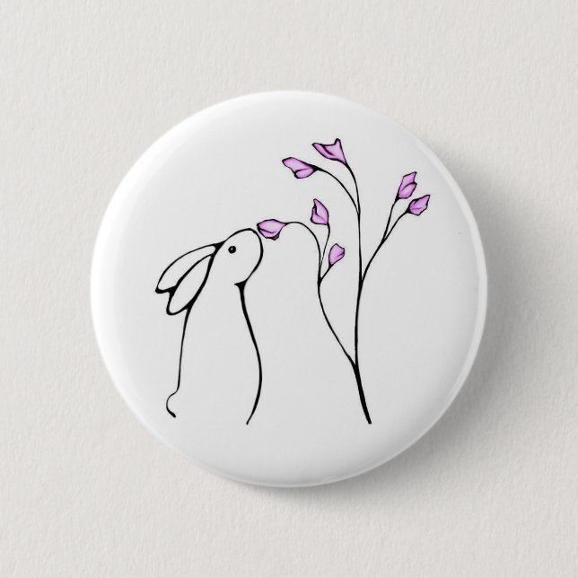 Chapa Redonda De 5 Cm Pin clásico del logotipo (Anverso)