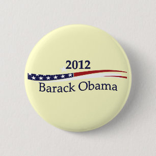 Chapa Redonda De 5 Cm Pin de Barack Obama/botón