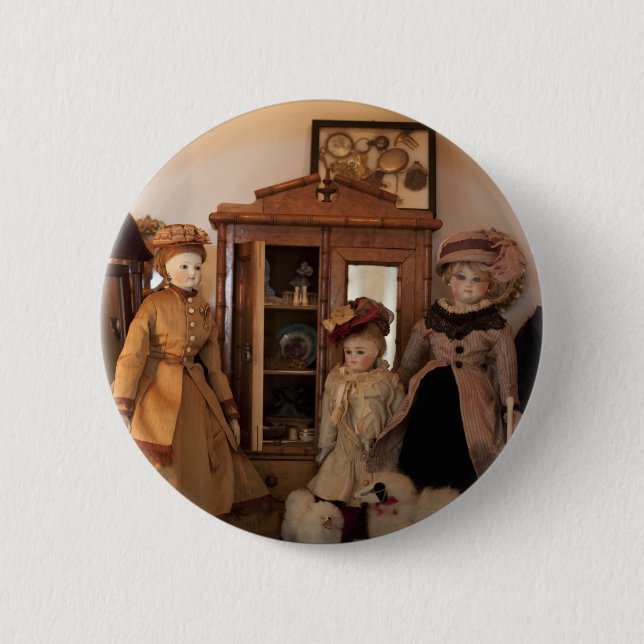 Chapa Redonda De 5 Cm Pin de compras de moda (Anverso)