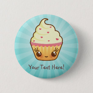 Chapa Redonda De 5 Cm Pin de CuppyCakes