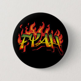 Chapa Redonda De 5 Cm Pin de Fyah Furioso
