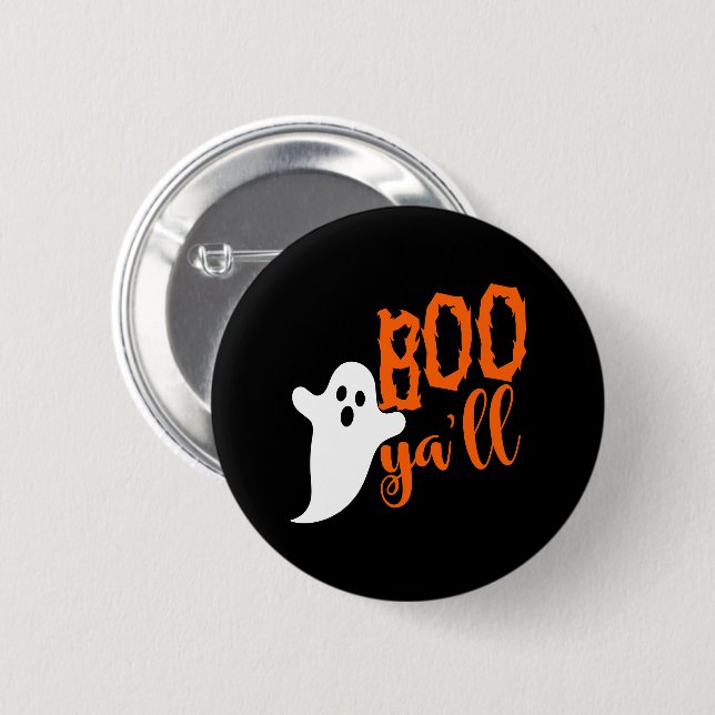 Chapa Redonda De 5 Cm Pin de Halloween (Anverso y reverso)