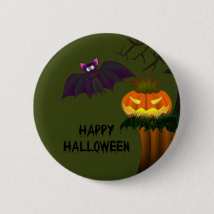 Chapa Redonda De 5 Cm Pin de Halloween