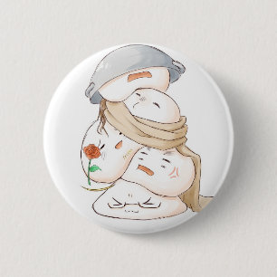 Chapa Redonda De 5 Cm Pin de Hetalia Mochi