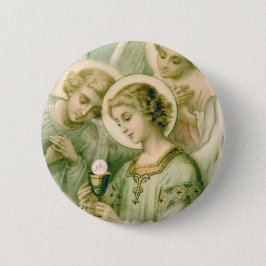 Chapa Redonda De 5 Cm Pin de la solapa: Mi alma Rends el velo