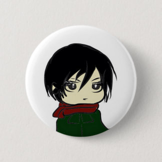 Chapa Redonda De 5 Cm Pin de Mikasa Ackerman