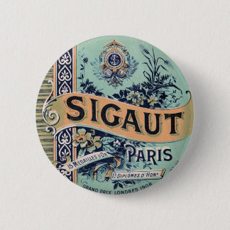 Chapa Redonda De 5 Cm Pin de París