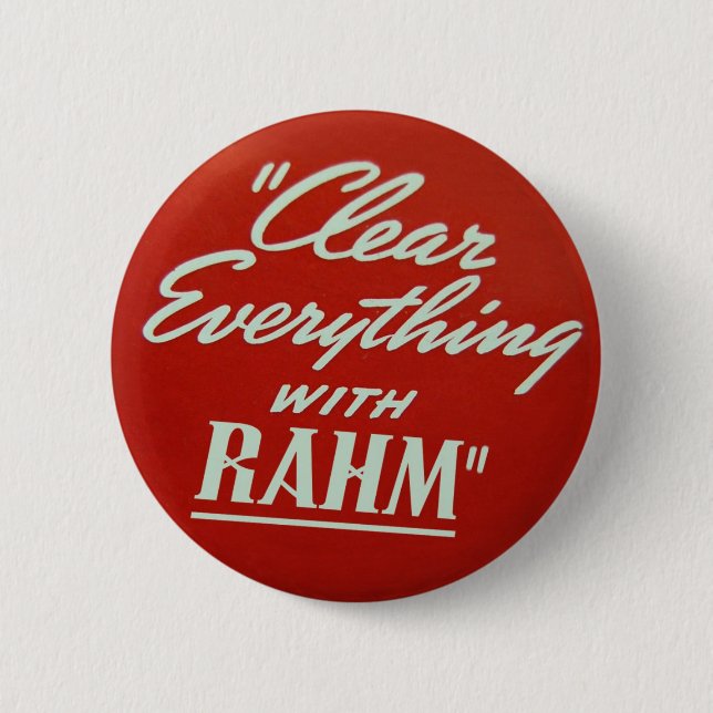 Chapa Redonda De 5 Cm Pin de Rahm Manuel (Anverso)