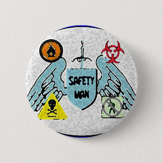 Chapa Redonda De 5 Cm Pin de seguridad