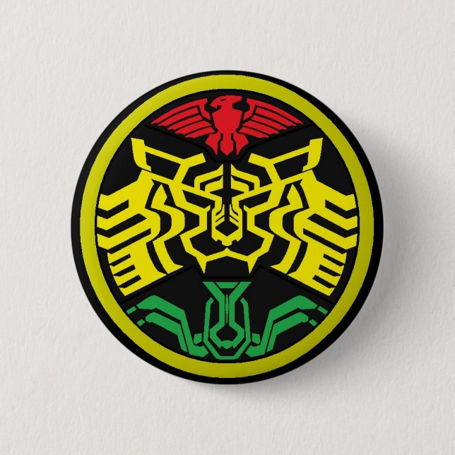 Chapa Redonda De 5 Cm Pin de TaToBa Kamenrider OOOs (Anverso)