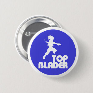 Chapa Redonda De 5 Cm ¡Pin de Top Blader!