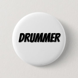 Chapa Redonda De 5 Cm Pin DRUMMMER