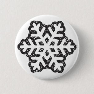 Chapa Redonda De 5 Cm Pin Flakey