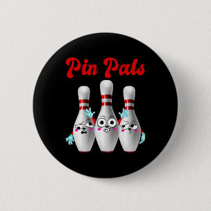Chapa Redonda De 5 Cm Pin Pals Cute Camisa De Bolera Para Hombres Mujere