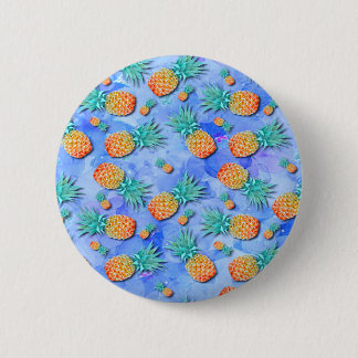 Chapa Redonda De 5 Cm Piñas. Pintar. Fiesta.