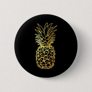Chapa Redonda De 5 Cm Pineapple Aloha Bebe T Shirt Hawaii Vi
