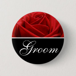Chapa Redonda De 5 Cm Pines de designación de Bodas Groom