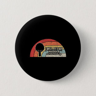 Chapa Redonda De 5 Cm Ping Pong Vintage Retro Fun Table Tenis