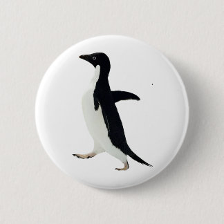 Chapa Redonda De 5 Cm Pingüino social torpe