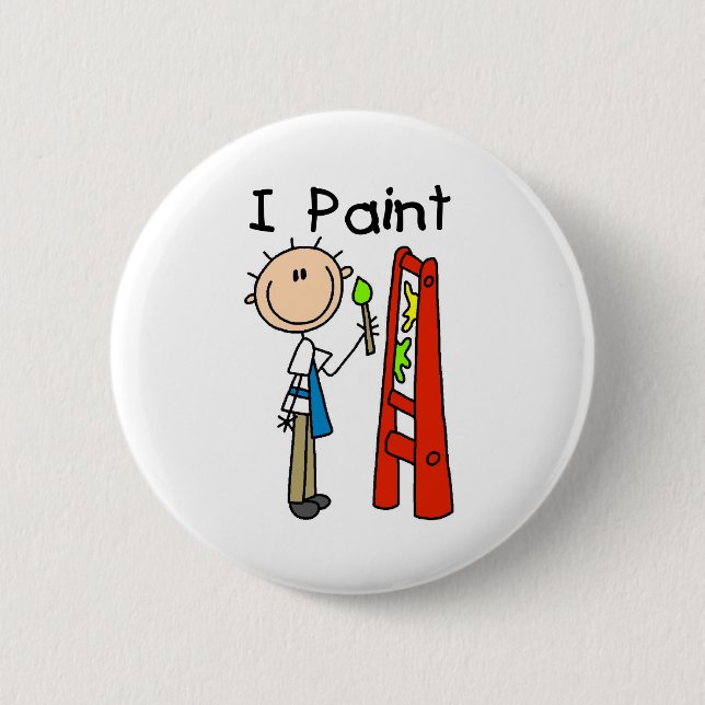 Chapa Redonda De 5 Cm Pinto (Anverso)