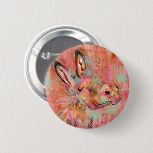 Chapa Redonda De 5 Cm pintura de burro