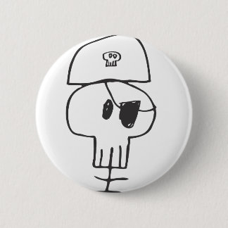 Chapa Redonda De 5 Cm Piratas