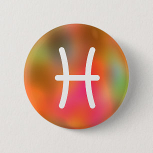 Chapa Redonda De 5 Cm Pisces