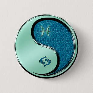 Chapa Redonda De 5 Cm Piscis