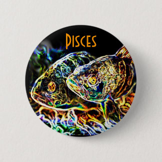 Chapa Redonda De 5 Cm Piscis - los pescados gemelos del zodiaco por