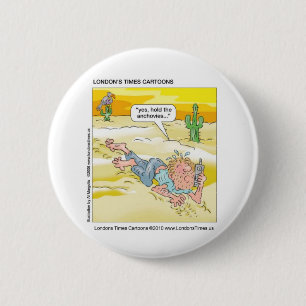 Chapa Redonda De 5 Cm Pizza del Desierto Graciosos Mugs, Tees, Tarjetas