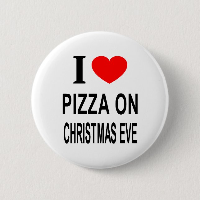 CHAPA REDONDA DE 5 CM ❤️ PIZZA EN NAVIDADES, INCLUSO AMO A PIZZA EN CRIS (Anverso)