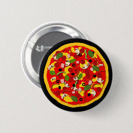 Chapa Redonda De 5 Cm Pizza Party Favor