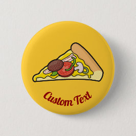 Chapa Redonda De 5 Cm Pizza slice