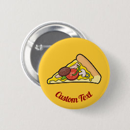 Chapa Redonda De 5 Cm Pizza slice