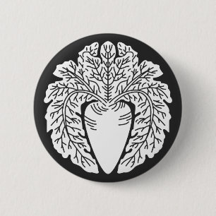 Chapa Redonda De 5 Cm Plantas [de protección familiar]