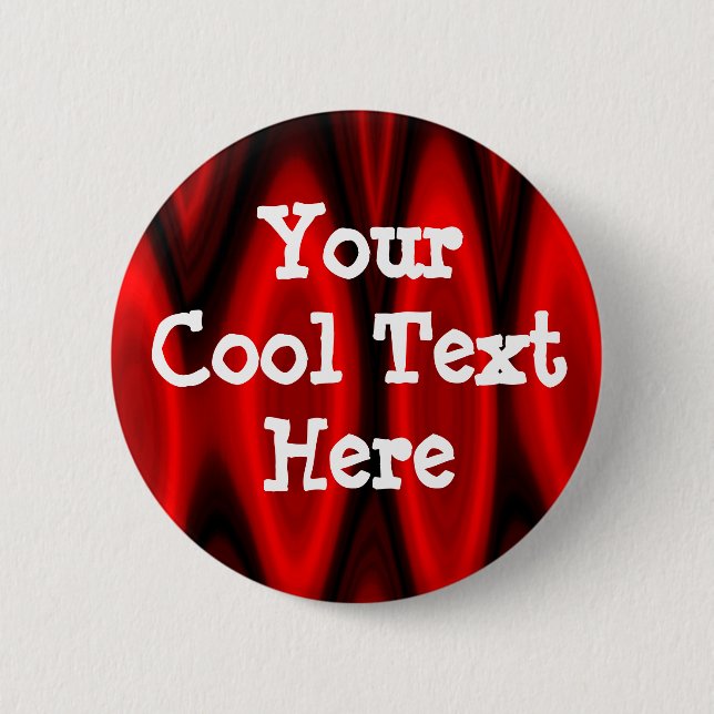 Chapa Redonda De 5 Cm Plantilla de Hall of Flame (Anverso)