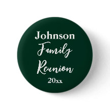 Plantilla de reunión familiar verde oscuro blanco 