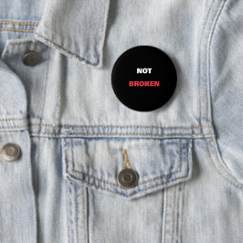 Chapa Redonda De 5 Cm Plantilla de texto personalizado Orgullo de la dis