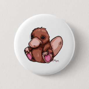 Chapa Redonda De 5 Cm Platypus