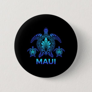 Chapa Redonda De 5 Cm Playa Aloha de Hawaii Maui
